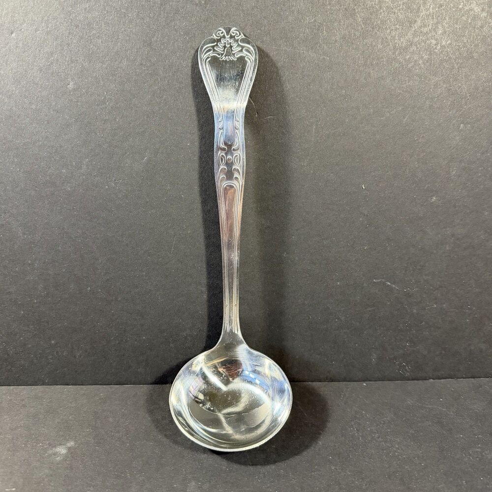 Spoonful of Comfort Metal Serving Ladle 9" Long Handle For Soups, Chili, & More